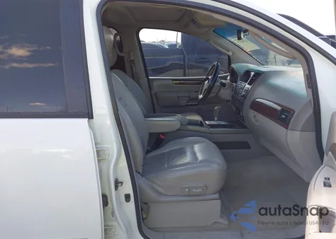 2010 Nissan Armada Platinum из США, поврежденный, VIN 5N1BA0ND0AN605895